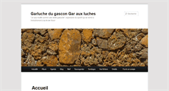 Desktop Screenshot of garluche.fr